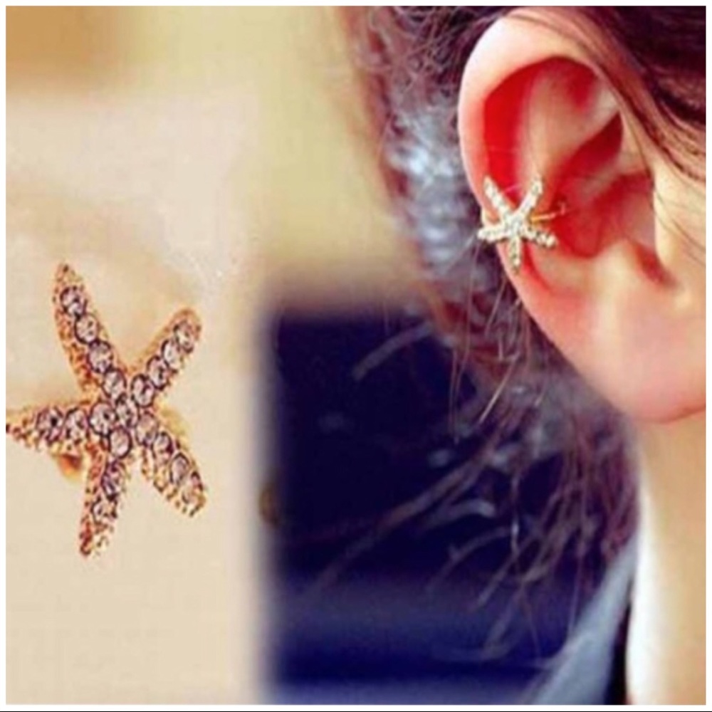 Starfish Cuff Earring
